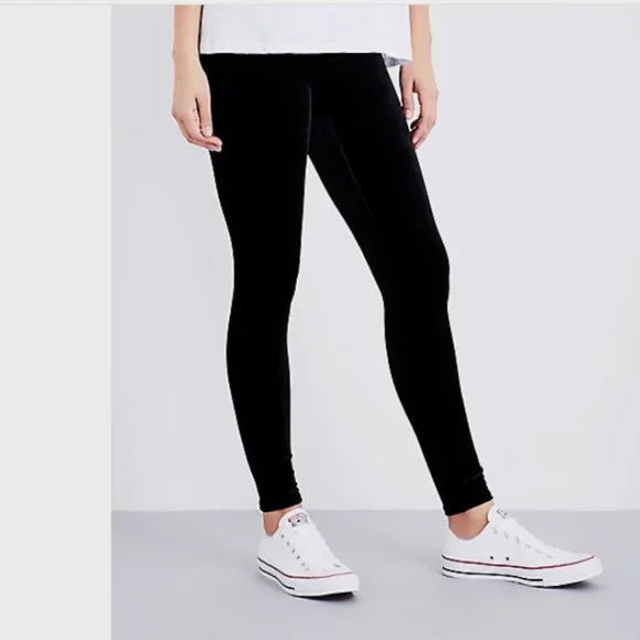 SPANX Pants Jumpsuits Spanx Black Velvet Leggings 270 Size